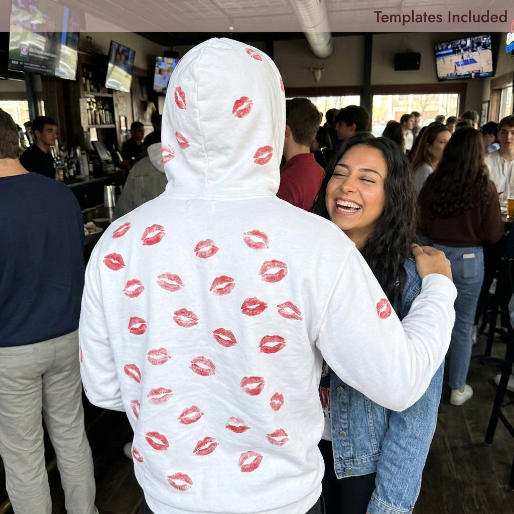 "Kiss Shirt" Kit with YOUR Lips 💋 Puckerprints™